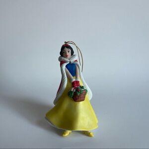 •Vintage Snow White Disney Grolier Porcelain Treasures Ornament•